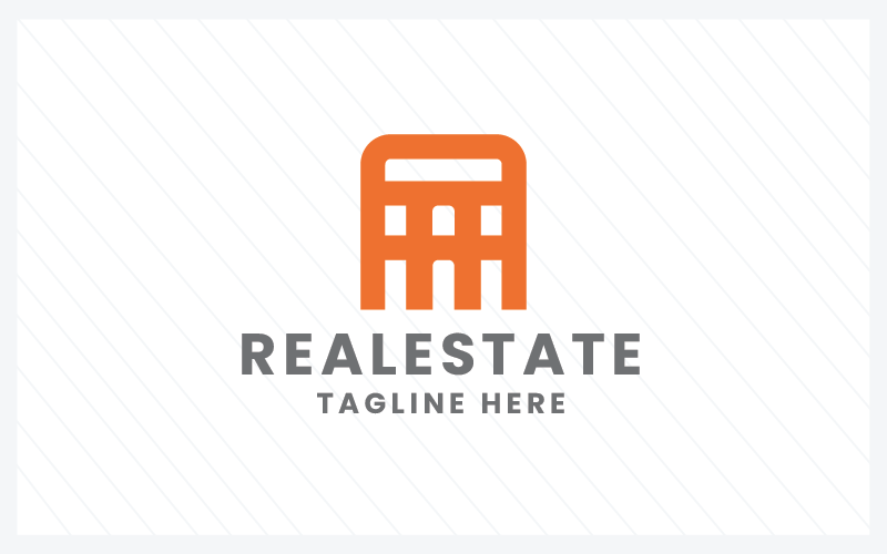 Homes and Real Estate Pro Logo Template