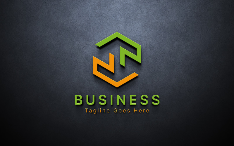 Financial business logo template. Business growth logo icon template.