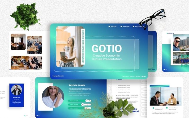 Gotio - Modello di presentazione della cultura economica creativa