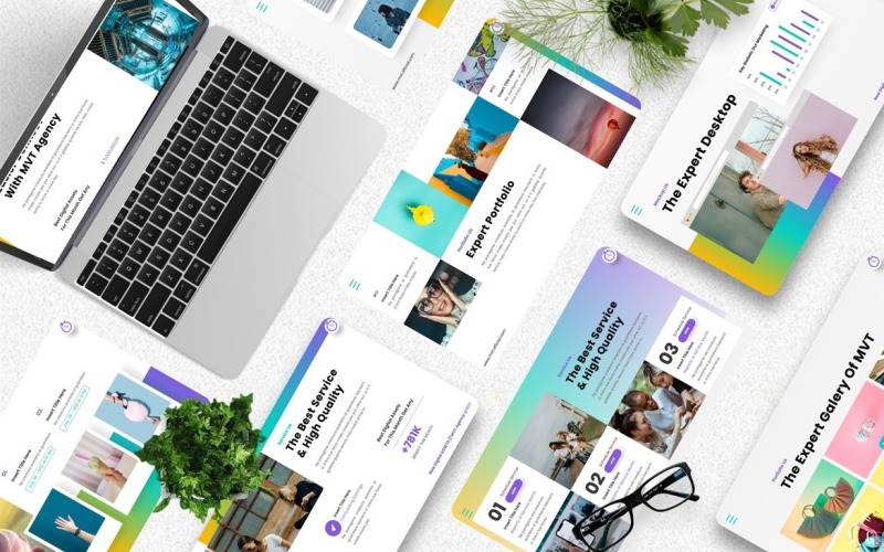 MVT - Modello di nota chiave per risorse digitali creative