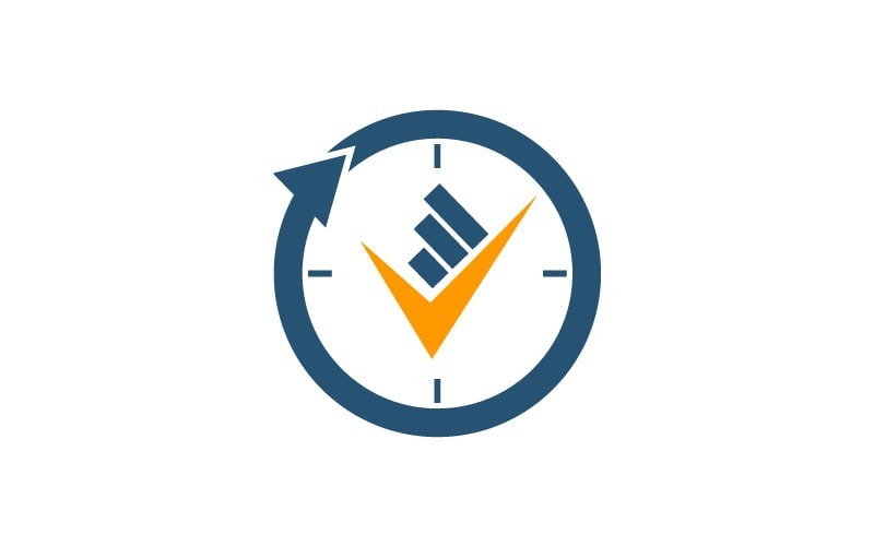Vorlage für das 24-Stunden-Management-Logo für Unternehmen