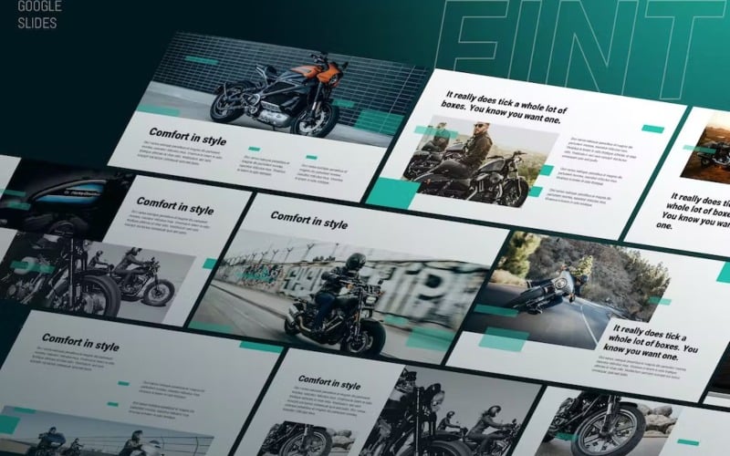 Fint – Google Slides Pitch Deck prezentáció