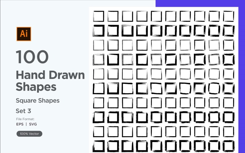 Square Shape 100_Set V 03