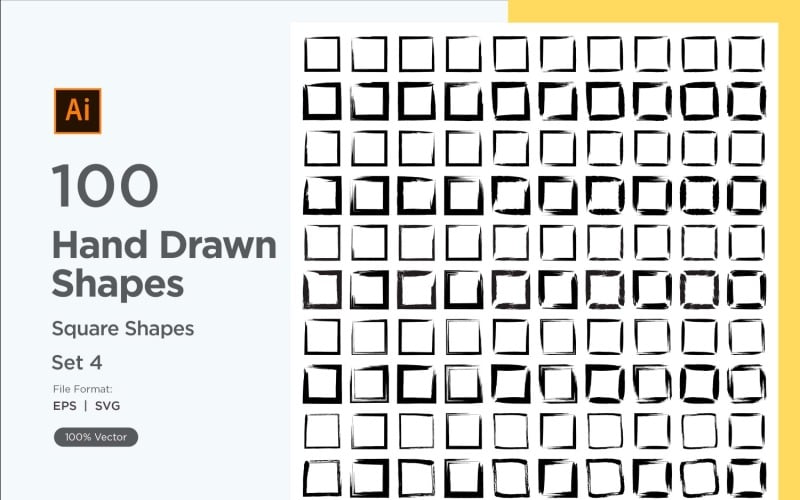 Square Shape 100_Set V 04