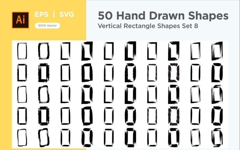 Vertikal rektangelform 50_Set V 8