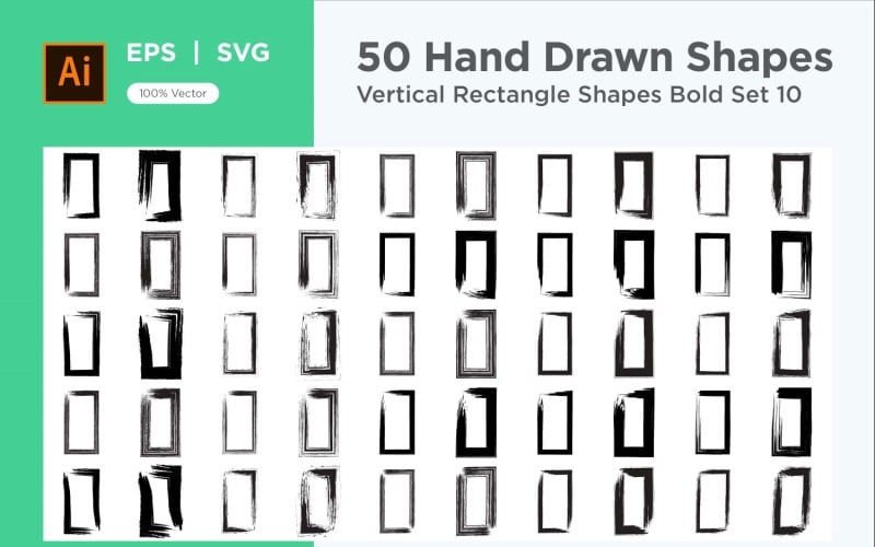 Vertikal rektangelform fet 50_Set V 1
