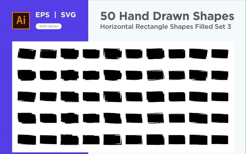 Horisontell rektangelform fylld 50_Set V 3