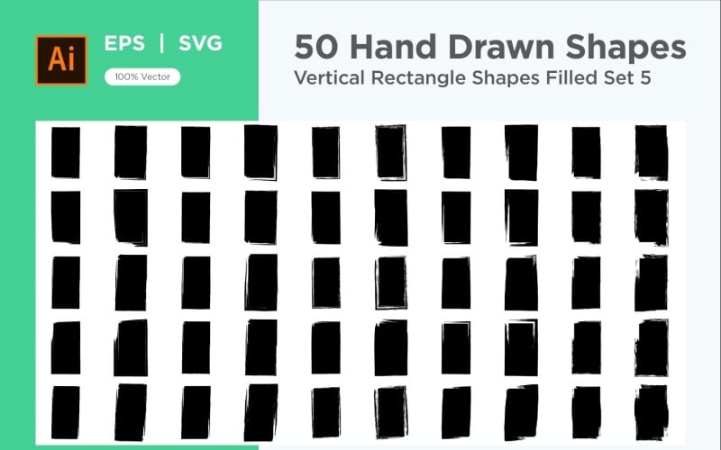 Vertikal rektangelform fylld 50_Set V 5