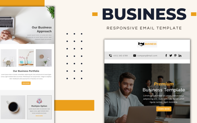 Business – Mehrzweck-Responsive-E-Mail-Vorlage