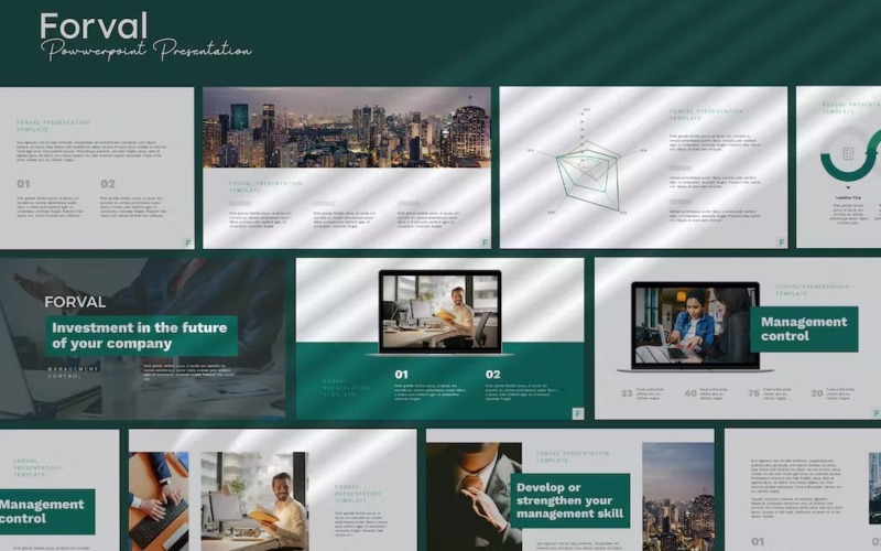 Forval - Corporate Powerpoint-mall