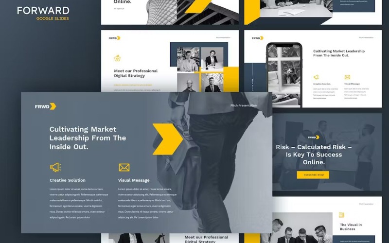 Forward - Modern Business Google Slides