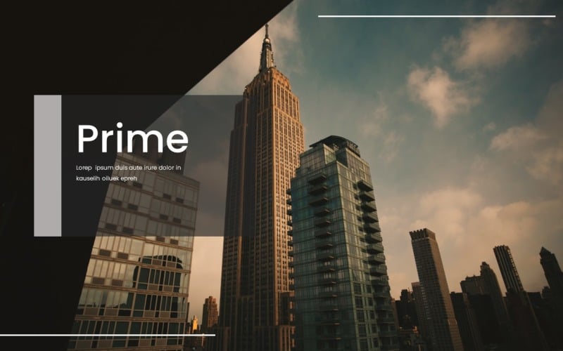 Prime PowerPoint Business Presentation Template