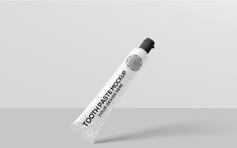 Dentifricio - Mockup di tubetto di dentifricio