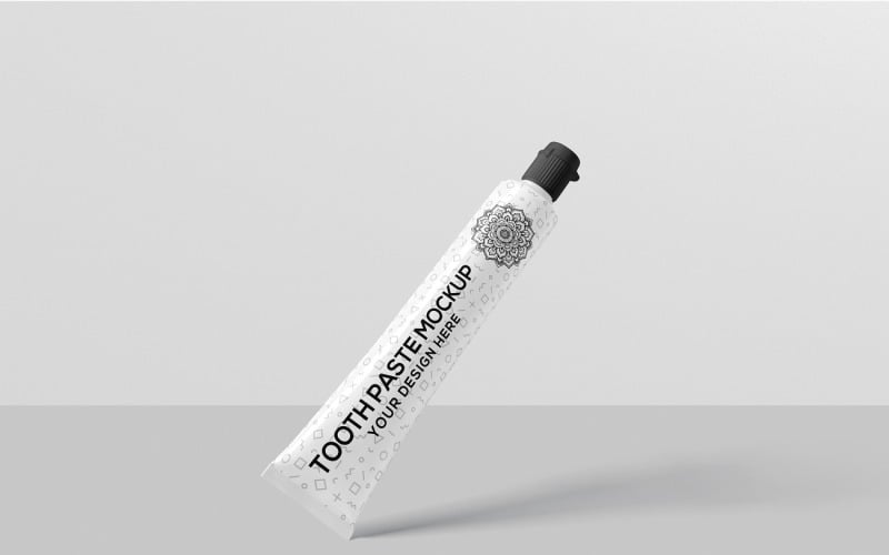 Diş Macunu - Diş Macunu Tüp Mockup'ı
