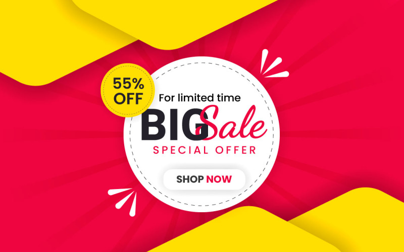 Promoção de conjunto de banner de venda vetorial com fundo colorido e super oferta