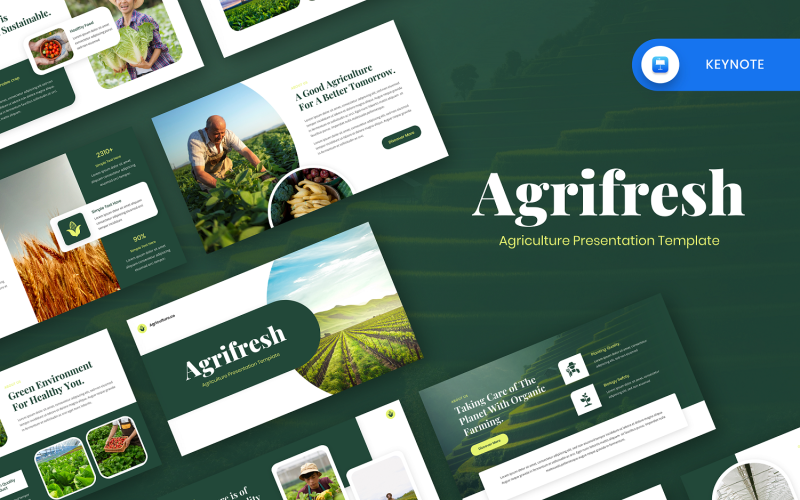Agrifresh – основний шаблон для сільського господарства