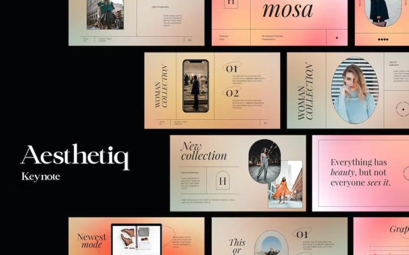 Hermosa – Ästhetische Unschärfe-Hintergrund-Keynote