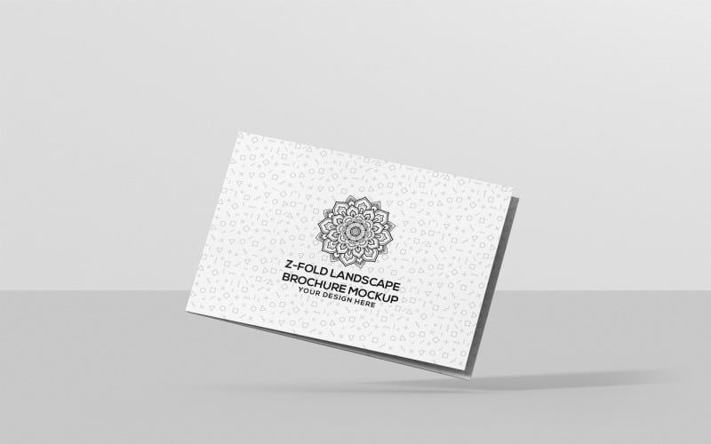 Brochura - Modelo de Brochura com Dobra em Z
