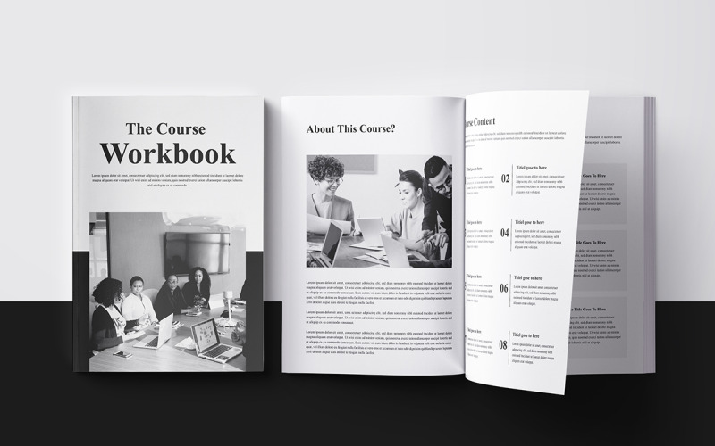 Cursuswerkboek en werkboekmagazine
