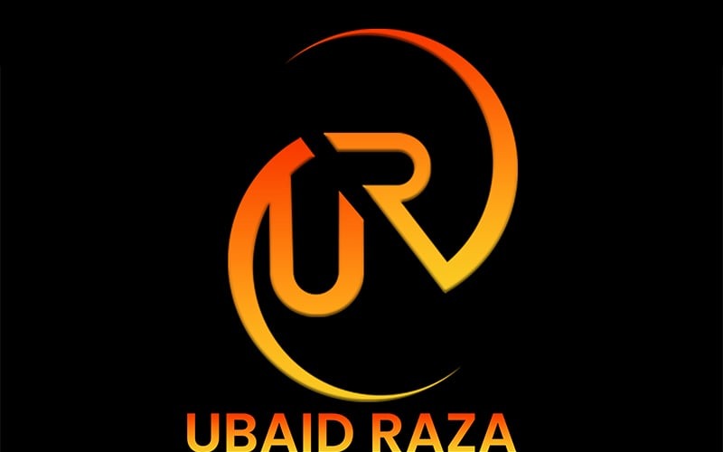 Szablon logo Word U, R Unikalny