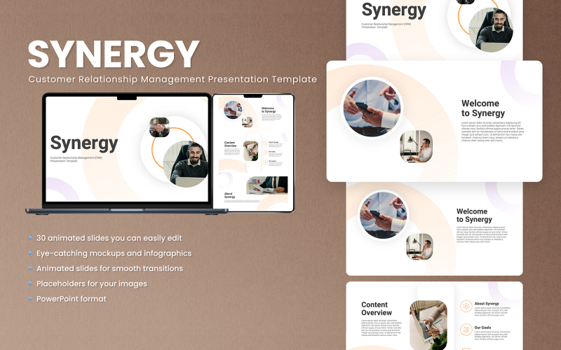 Gestion de la relation client animée Synergy (CRM)