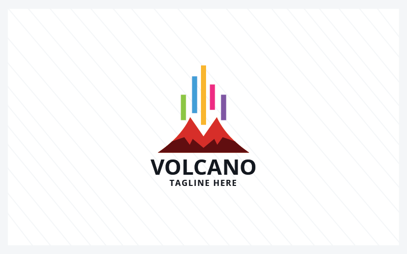 Volcano Letter V Pro Logo