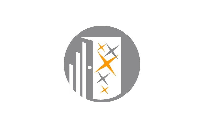 Business Boost logo şablonu çözümü Soyut