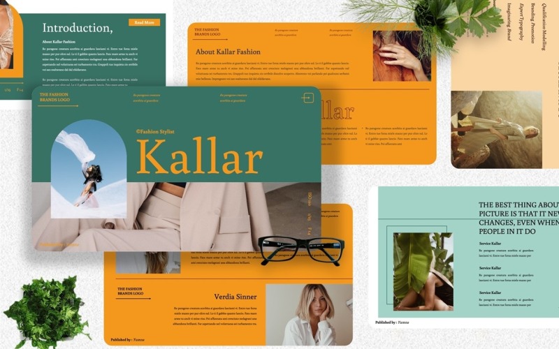 Kallar - Googleslide-sjabloon modelleren