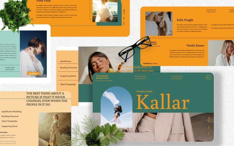 Kallar — modelowanie szablonu Powerpoint
