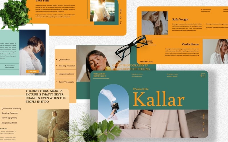 Kallar - Plantilla de Powerpoint de modelado