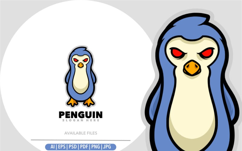 Pingvin kabalája rajzfilm tervezés logója