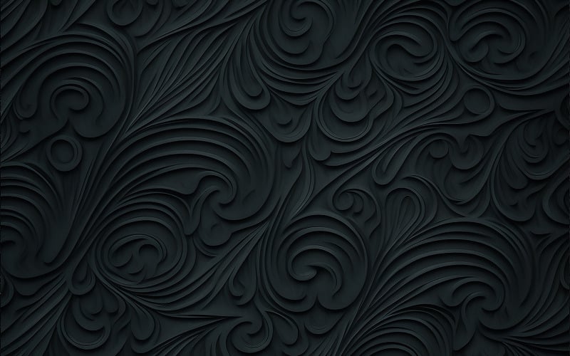 Темный фон картины | волнистые линии узор | Текстурированный фон волны