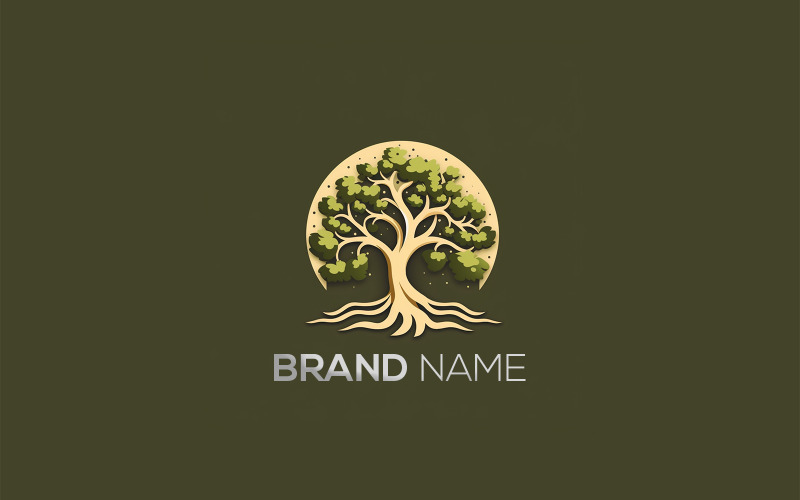 Logo d'arbre | Création de logo naturel