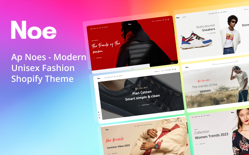 Ap Noes - Unisex-mode Shopify-tema