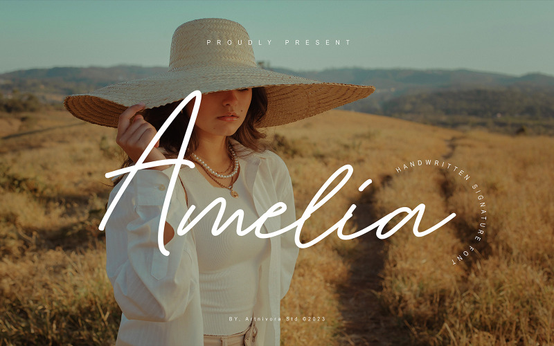 Amelia - Fonte manuscrita