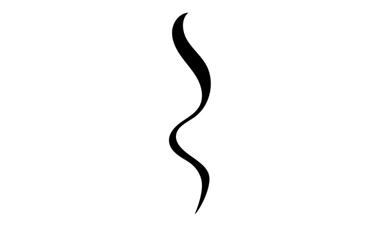 Rauch-Vape-Logo-Symbol-Vorlage, Design-Element v22