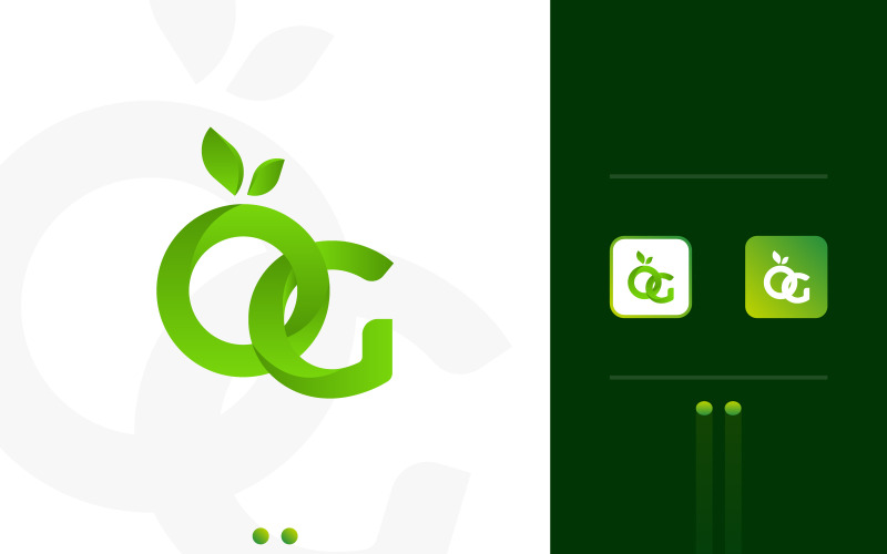 Branding organisch logo-ontwerp