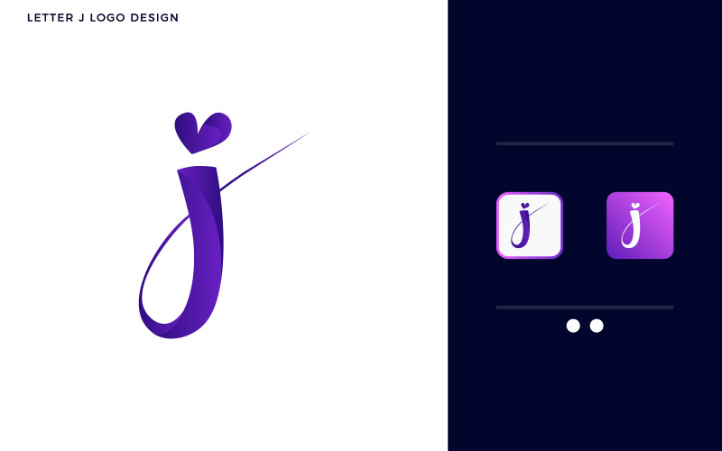 Sjabloon voor creatief ik brief Vector Logo