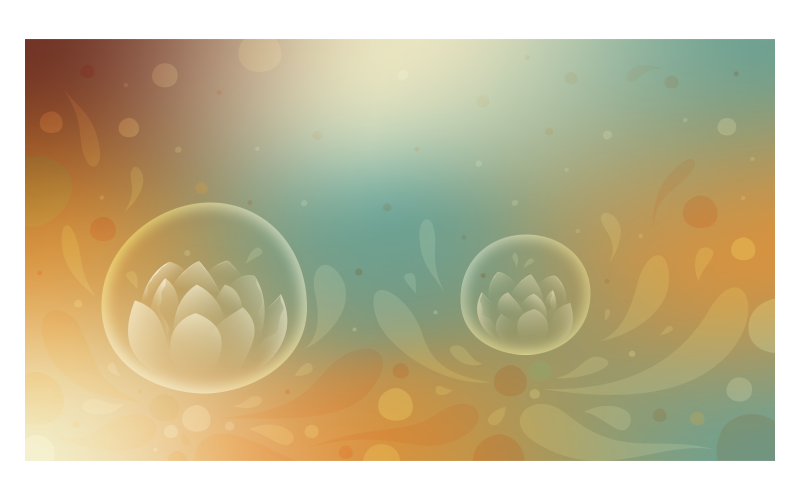 Imagen de fondo 14400x8100px en la paleta de colores de otoño