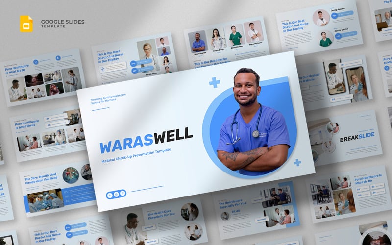 Waraswell – Orvosi és egészségügyi Google Slides-sablon