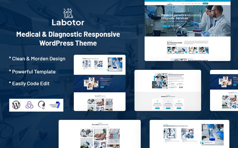 Labotor - 医疗诊断 WordPress 主题