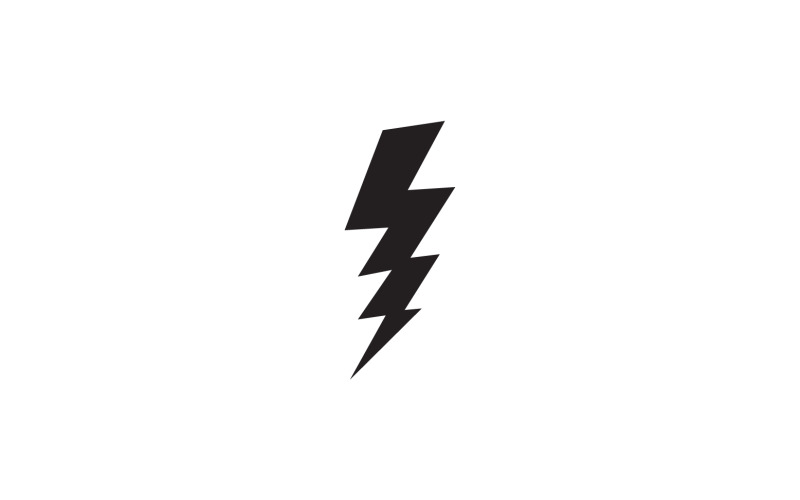 Логотип Thunderbolt flash lightning faster v3