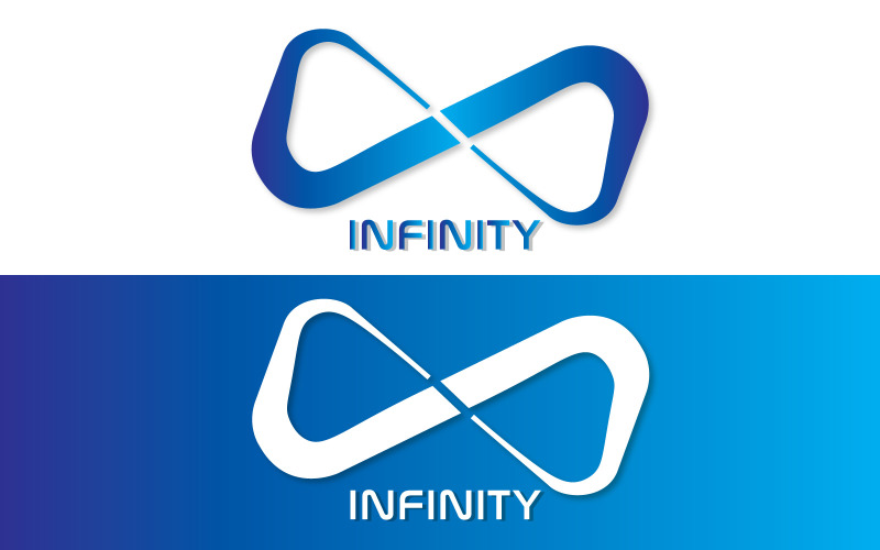 Infinity Company, Immobilien-Logo-Vorlage