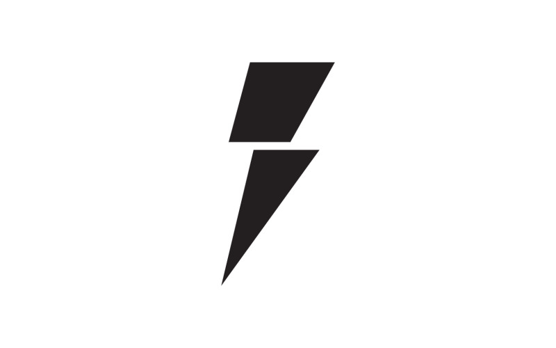 Logo Thunderbolt éclair éclair plus rapide v71