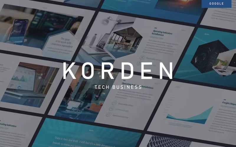KORDEN - Diapositivas de Google de negocios tecnológicos