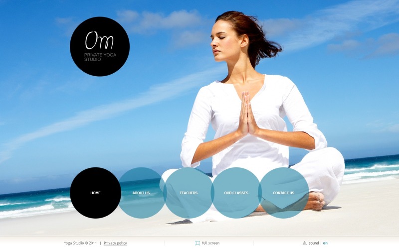 Yoga SWiSH Template Template SWiSH №34880