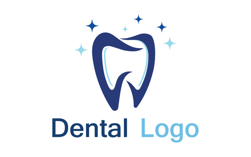 Sağlık diş bakımı diş hekimi logo vektörü v6
