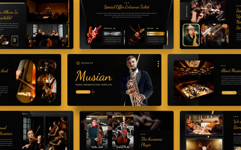 Musian - Modèle de note musicale