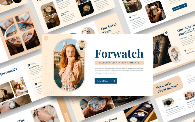 Forwatch - дивитися шаблон PowerPoint