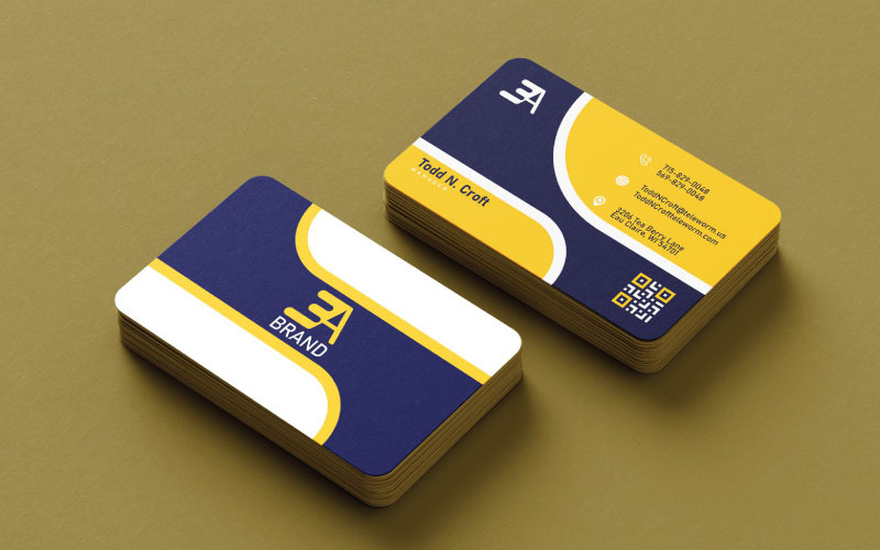 Névjegykártya sablon - üzleti